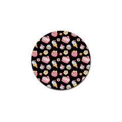 Sweet Pattern Golf Ball Marker (10 Pack) by Valentinaart