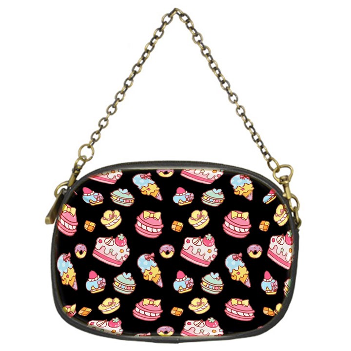 Sweet pattern Chain Purses (One Side) 