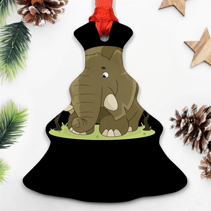 Cute Elephant Ornament (Christmas Tree) 