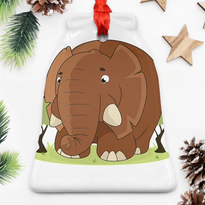 Cute Elephant Ornament (Bell)