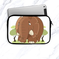 Cute Elephant Apple Ipad Mini Zipper Cases by Valentinaart