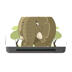 Cute Elephant Memory Card Reader With Cf by Valentinaart