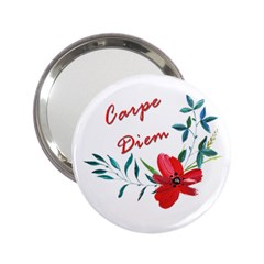 Carpe Diem  2 25  Handbag Mirrors by Valentinaart