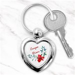 Carpe Diem  Key Chains (Heart)  Front