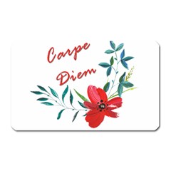 Carpe Diem  Magnet (rectangular) by Valentinaart