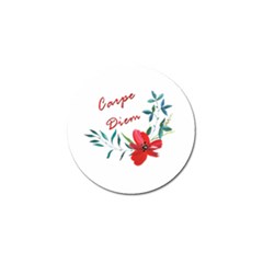 Carpe Diem  Golf Ball Marker by Valentinaart