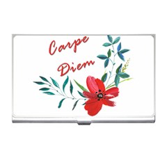 Carpe Diem  Business Card Holders by Valentinaart