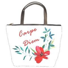 Carpe Diem  Bucket Bags by Valentinaart