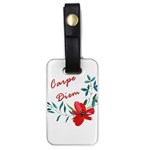 Carpe Diem  Luggage Tags (One Side)  Front