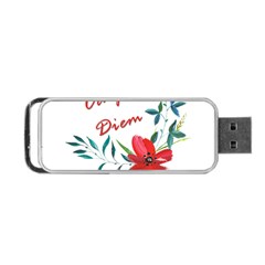 Carpe Diem  Portable Usb Flash (two Sides)