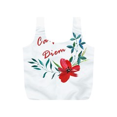 Carpe Diem  Full Print Recycle Bags (s)  by Valentinaart