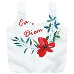 Carpe Diem  Full Print Recycle Bags (L)  Front