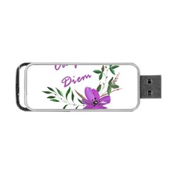 Carpe Diem  Portable Usb Flash (one Side) by Valentinaart