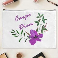 Carpe Diem  Cosmetic Bag (xxxl)  by Valentinaart