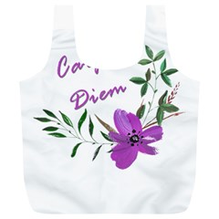 Carpe Diem  Full Print Recycle Bags (l)  by Valentinaart