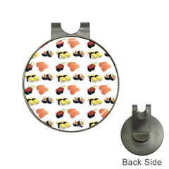 Sushi Pattern Hat Clips With Golf Markers by Valentinaart