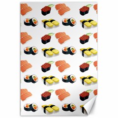 Sushi Pattern Canvas 20  X 30   by Valentinaart