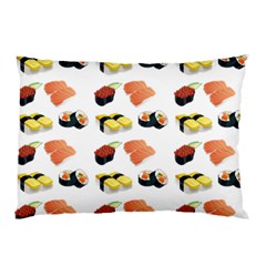 Sushi Pattern Pillow Case (two Sides) by Valentinaart