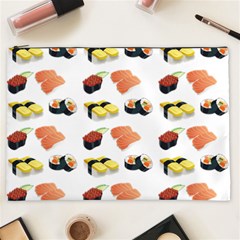 Sushi Pattern Cosmetic Bag (xxl)  by Valentinaart