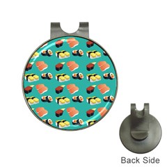 Sushi pattern Hat Clips with Golf Markers