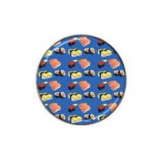 Sushi Pattern Hat Clip Ball Marker (4 Pack) by Valentinaart