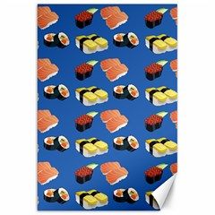 Sushi Pattern Canvas 20  X 30   by Valentinaart