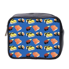 Sushi Pattern Mini Toiletries Bag 2-side by Valentinaart