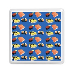 Sushi Pattern Memory Card Reader (square)  by Valentinaart