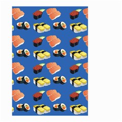 Sushi Pattern Small Garden Flag (two Sides) by Valentinaart