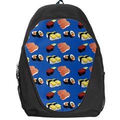 Sushi Pattern Backpack Bag by Valentinaart