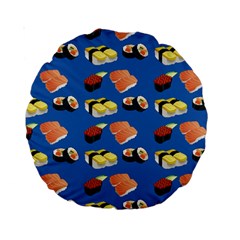 Sushi Pattern Standard 15  Premium Round Cushions by Valentinaart