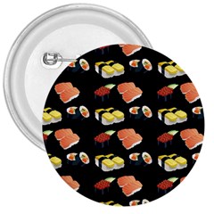 Sushi Pattern 3  Buttons by Valentinaart