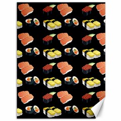 Sushi Pattern Canvas 36  X 48   by Valentinaart