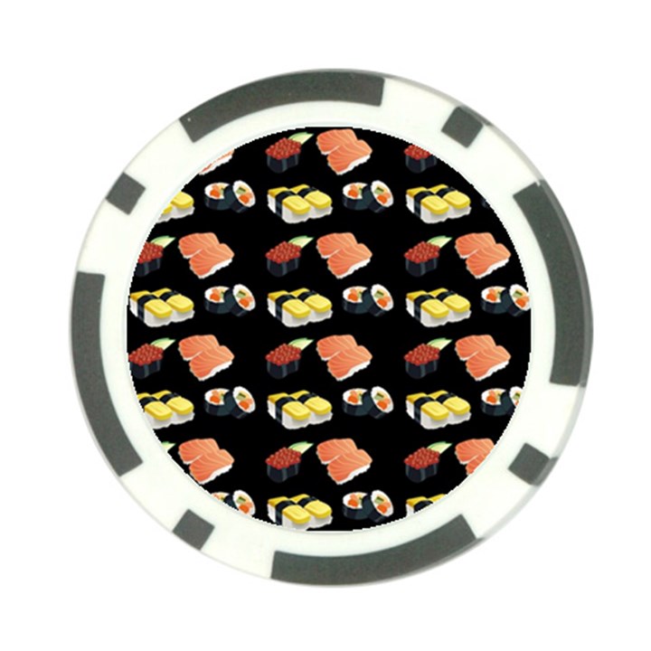 Sushi pattern Poker Chip Card Guard (10 pack)