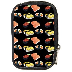 Sushi Pattern Compact Camera Cases by Valentinaart