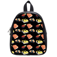 Sushi Pattern School Bag (small) by Valentinaart