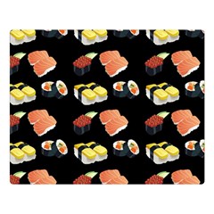 Sushi Pattern Double Sided Flano Blanket (large)  by Valentinaart