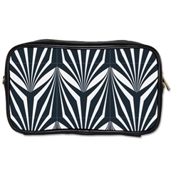 Art Deco, Black,white,graphic Design,vintage,elegant,chic Toiletries Bags by NouveauDesign