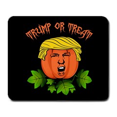 Trump Or Treat  Large Mousepads by Valentinaart