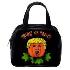 Trump Or Treat  Classic Handbags (one Side) by Valentinaart