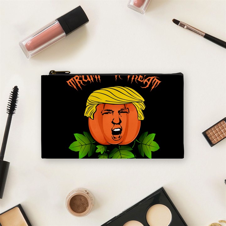 Trump or treat  Cosmetic Bag (Small) 