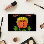 Trump or treat  Cosmetic Bag (Small)  Back