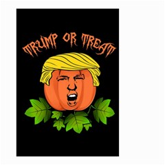 Trump Or Treat  Small Garden Flag (two Sides) by Valentinaart