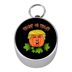 Trump Or Treat  Mini Silver Compasses by Valentinaart