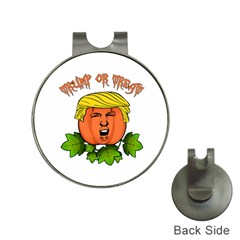 Trump Or Treat  Hat Clips With Golf Markers by Valentinaart