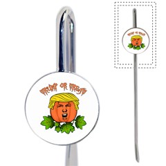 Trump Or Treat  Book Mark by Valentinaart