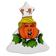 Trump Or Treat  Christmas Tree Ornament (two Sides) by Valentinaart