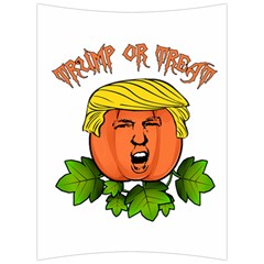 Trump Or Treat  Back Support Cushion by Valentinaart