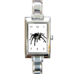 Tarantula Rectangle Italian Charm Watch by Valentinaart