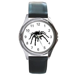 Tarantula Round Metal Watch by Valentinaart